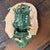 Green Ceramic Apotropaic Mask by Gennaro Condurso, Italy, 2010s For Sale - Image 8 of 9