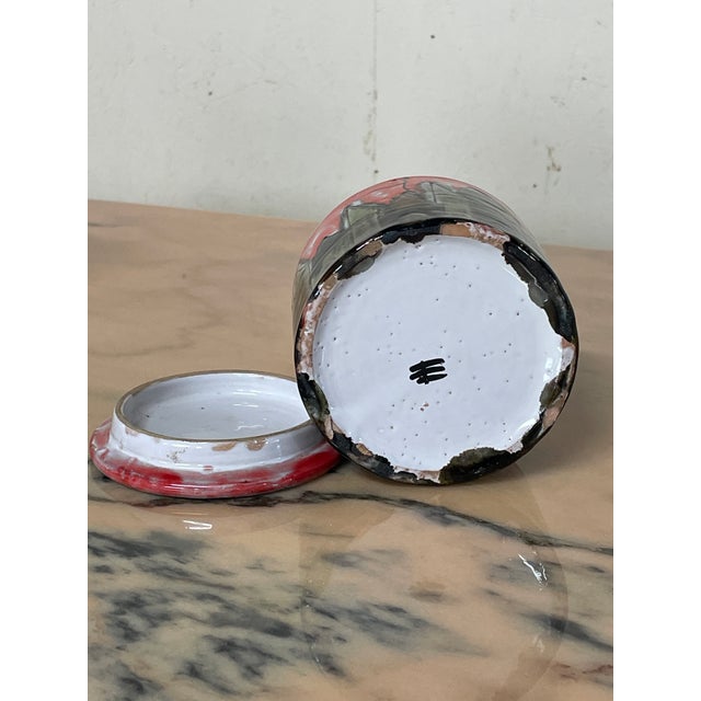 Glazed Ceramic Container with Lid from Elio Schiavon, Italy, 1970s For Sale - Image 9 of 9