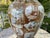 Large Meiji Japanese Gilt Porcelain Samurai Vase with Stand, 1880 For Sale - Image 16 of 18