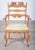 Mid-Century Modern Razorblade Armchair in Oak by Henning Kjærnulf, 1960s For Sale - Image 3 of 8