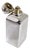 Antique Edwardian Sterling Silver Gilt Scent Bottle from Alfred Clark, 1904 For Sale