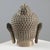 Vintage Bronze Buddha Head For Sale - Image 4 of 8