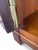 Brown 1960s John Widdicomb Mid Century Walnut Liquor Storage Cabinet With Brass Hardware For Sale - Image 8 of 16