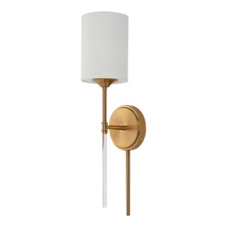 Awyr 1 Light Brass Sconce For Sale