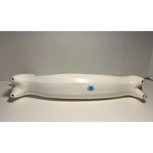 2000 - 2009 Rare Discontinued Jonathan Adler Ceramic Dachshund Menorah Stoneware Figurine For Sale - Image 5 of 8