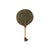 A beautiful beaded fan with colorful fabrics, cowrie shells and a wooden handle with a strap. In Yoruba culture, beads are...