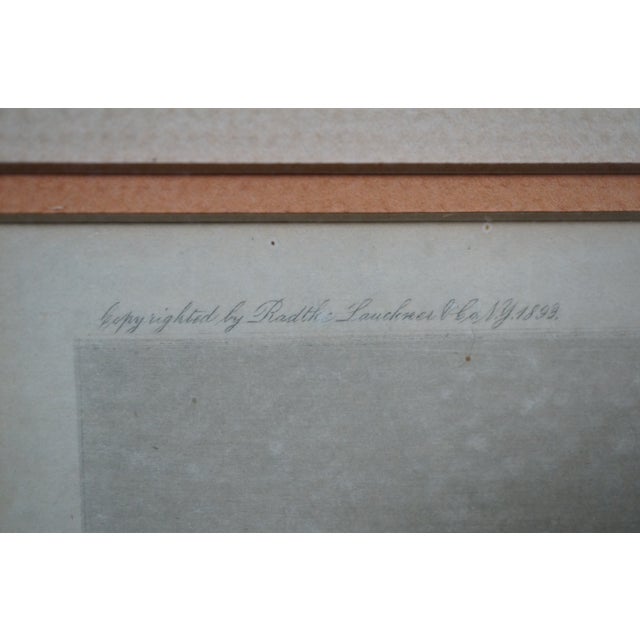 Antique Edward Loyal Field Signed Dutch Windmill Thatched Cottage Etching 32" For Sale - Image 4 of 14
