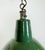 Industrial Green Enamel Factory Pendant Lamp, 1960s For Sale - Image 6 of 16
