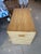 Vintage pencil reed bamboo chest trunk. We installed new brass hardware inside. Original vintage finish with no damage....