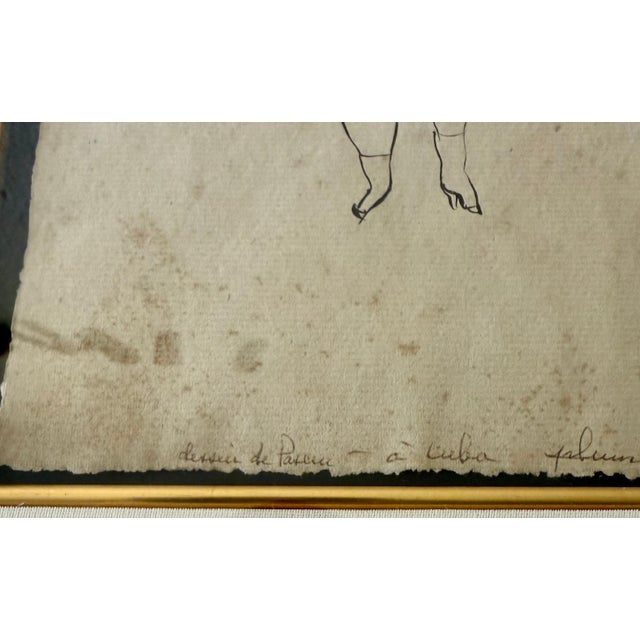 1910s Jules Pascin, German Expressionist Drawing, Watercolor Painting Jules Pascin Cuba Scene 1910, c.1910-1916 For Sale - Image 5 of 15