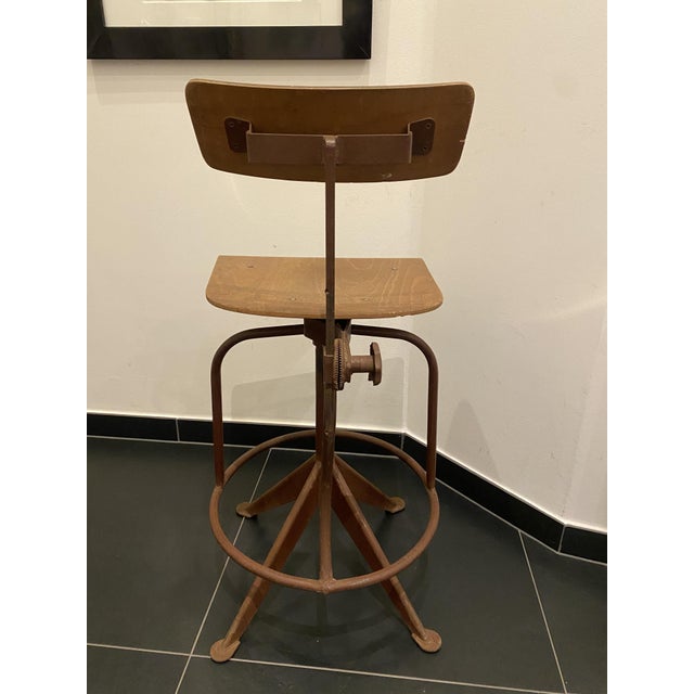 Vintage French Desk Chair by Jean Prouvé, 1940 For Sale - Image 13 of 18