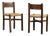 Early BCB Edition Méribel Chairs by Charlotte Perriand, 1950, Set of 2 For Sale