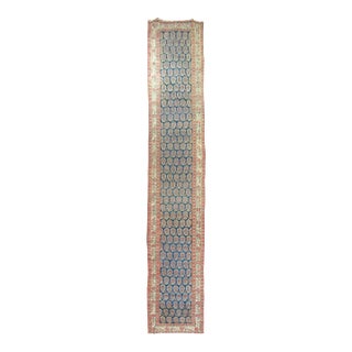 Late 19th Century Antique Persian Runner - 2'7" x 15'8" For Sale