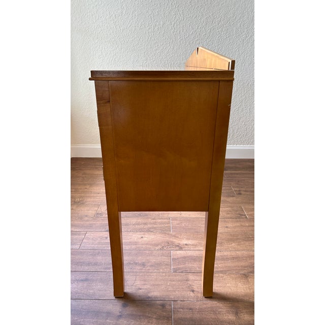 Neoclassical Late 20th Century Stanley Furniture Italian Neoclassical Style Blonde Buffet Sideboard For Sale - Image 3 of 12