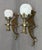 Art Deco Bronze Wall Sconces with Tulip Shades and Dragons, 1890s, Set of 2 For Sale - Image 6 of 11