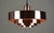 Roulet Pendant Lamp in Copper by Jo Hammerborg for Fog & Mørup, Denmark, 1963 For Sale - Image 10 of 10