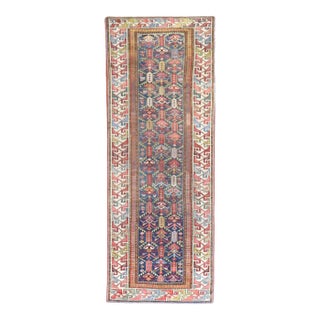 Early 20th Century Caucasian Gendje Runner - 3'5" x 9'9" For Sale