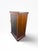Wood Attributed Theodore Alexander Mahogany Rolling Bar Cabinet With Etched Brass Panels For Sale - Image 7 of 17