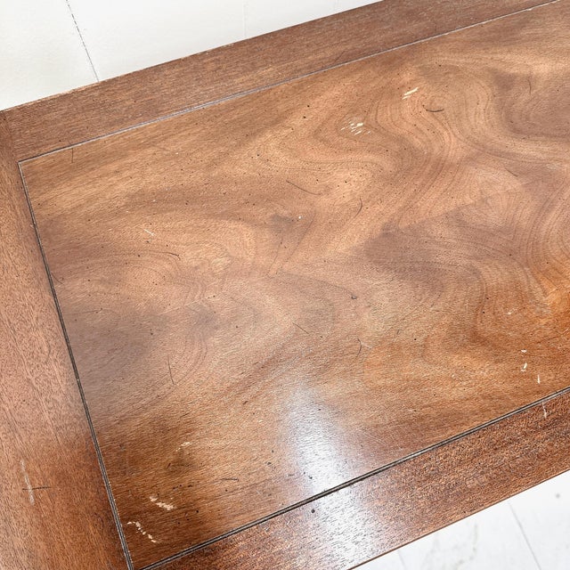 Vintage Henredon Hollywood Regency Sideboard Credenza Brass Butterfly Hardware, Attributed For Sale - Image 15 of 16