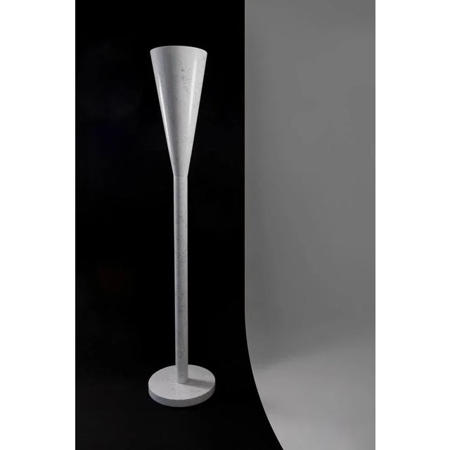 Carrara Marble Luminable Lamp by Teo Martino and Entropy Design, in Flawless conditions. Designed from 2000 This piece has...