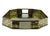 Mid-Century Modern Octagonal Brass Serving Tray, Italy, 1970s For Sale - Image 3 of 8