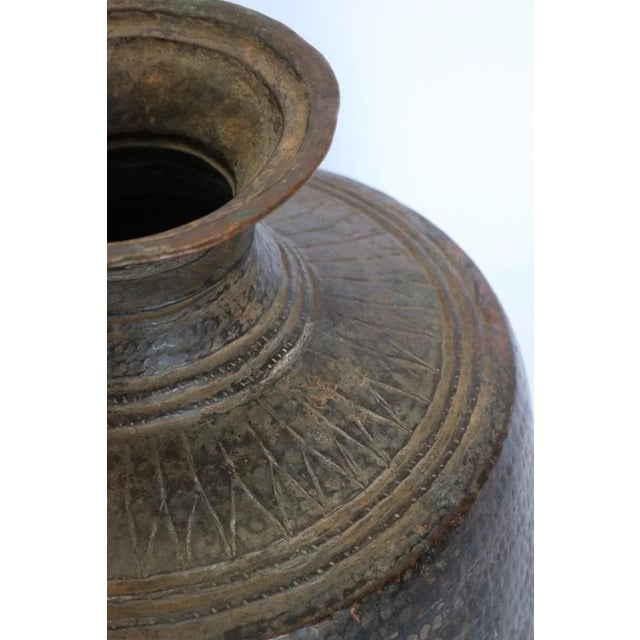 1910s Antique Copper Water Container From India For Sale - Image 5 of 8