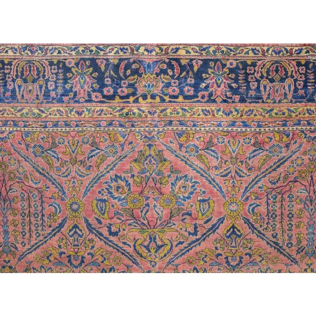 1910s Early 20th Century Sarouk Rug For Sale - Image 5 of 12