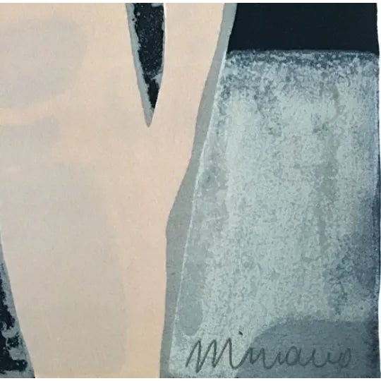 Artist: Andre Minaux Country: France Title: Untitled Medium: Original Lithograph Marks: Signed in pencil and numbered...
