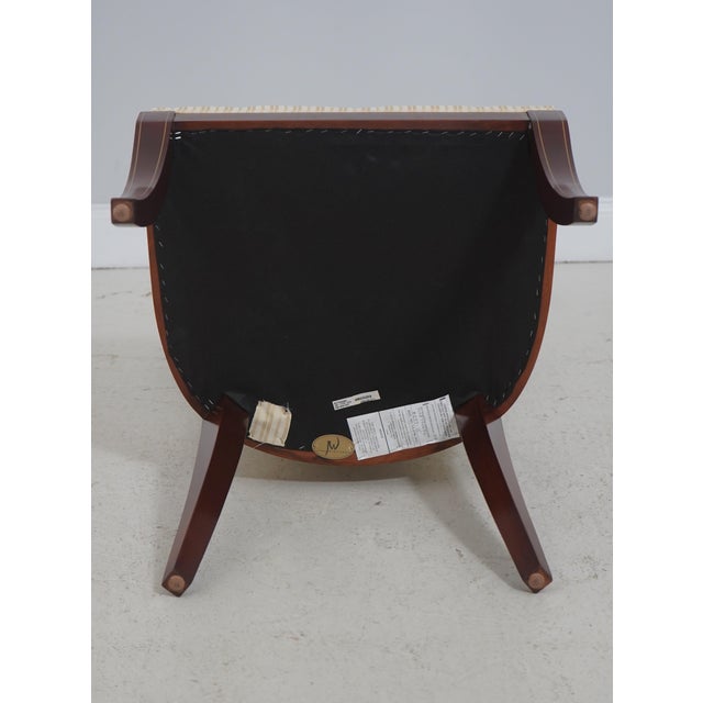 Set of 8 John Widdicomb Neoclassical Klismos Dining Room Chairs For Sale - Image 17 of 18