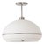 Nova of California Semi Flush Modern Light Fixure - Kitchen & Dinning Ceiling Light, Dimmable, Lucite Shade For Sale