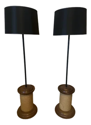 Floor Lamps, Set of 2