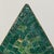 Mexican Green Mosaic Triangular Side Table by Genaro Álvarez, 1960s For Sale - Image 17 of 18