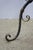 Antique Victorian Art Nouveau Scrolled Wrought Iron Tripod Garden Plant Stand For Sale - Image 11 of 16