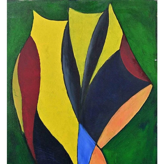 Hommage to Futurballa is an original artwork realized by Giorgio Lo Fermo (b. 1947) in 2022. Original Oil Painting on...