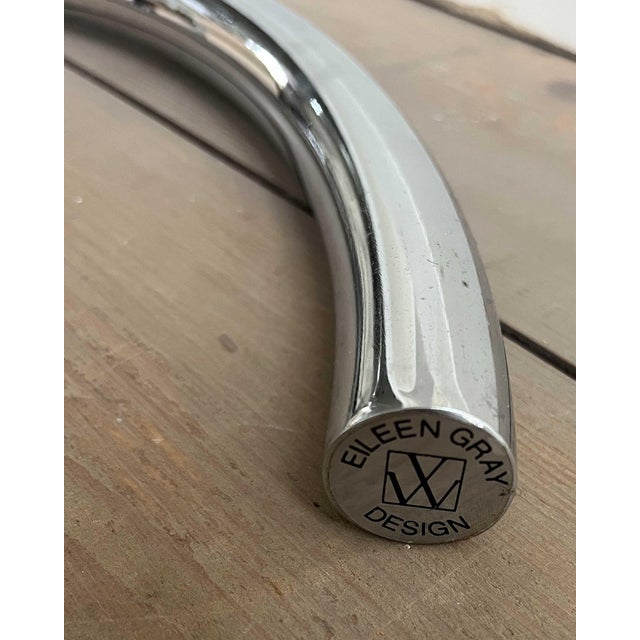 Metal E1027 Side Table by Eileen Gray, 1980s For Sale - Image 7 of 9