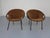 Two leather chairs with metal frames, produced by Lusch in Germany. I have official proof of authenticity such as vintage...