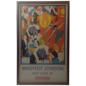 ** Art Deco Horace Taylor London Underground Poster