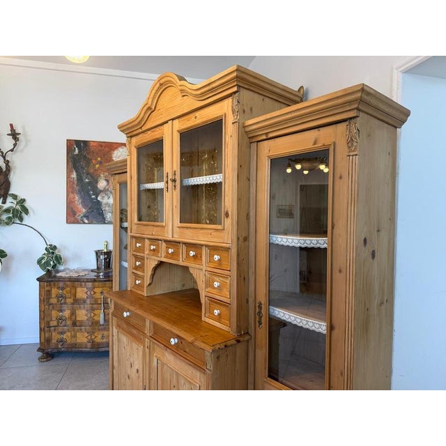 Gründerzeit Wood Kitchen Cupboard, 1960s For Sale - Image 3 of 16