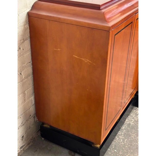 Late 20th Century Enrique Garcel Deco-Style Lacquered Credenza Handmade in Colombia For Sale - Image 12 of 15