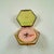1930s Art Deco Houbigant Paris Floral Basket Motif Triple Folding Compact For Sale - Image 4 of 14