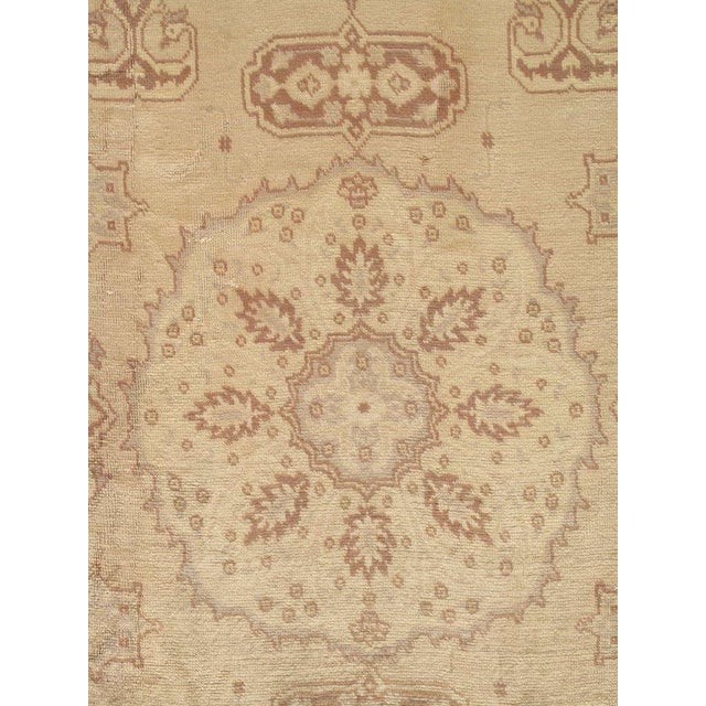 Western Anatolia is one of the largest weaving regions in Turkey. Oushak made with angora wool are a rare find, specially...