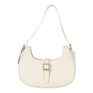 Cream Smooth Calfskin Le Fermoir Hobo