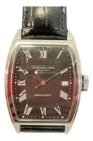 Stuhrling Brand New Watch with Box Paper and Leather Belt