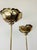 Metal Vintage 1980s Tommaso Brass Double Lotus Floor Lamp by Tommaso Barbi For Sale - Image 7 of 13