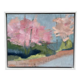 Contemporary Impressionist Painting - Acrylic on Canvas "Spring Fling" For Sale