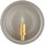 Leeds Small Round Sconce in Shellish Gray Designer: Christopher Spitzmiller Height: 8.25" Extension: 3.75" Backplate: 4.5"...