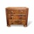 A beautifully proportioned art deco cc41 burr walnut chest of drawers, showcasing rich, expressive burr grain across the...