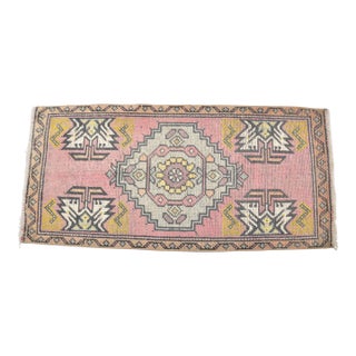 Wool Mid 20th Century Small Kilim For Sale