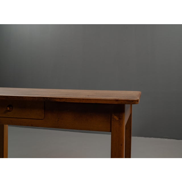 Bauhaus Table Made of Beech Wood with Linoleum, 1930s For Sale - Image 17 of 18