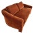 80's Curved Sofa in Style of Vladimir Kagan Directional For Sale
